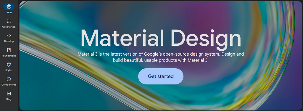 Showcasing material design screenshort