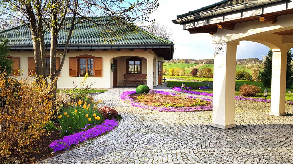 Zuhause am Sankt Annaberg. Leschnitz. Schlesien