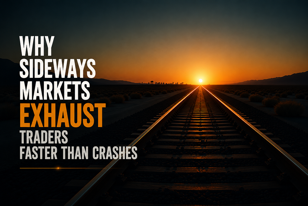 Why Sideways Markets Exhaust Traders Faster Than Crashes