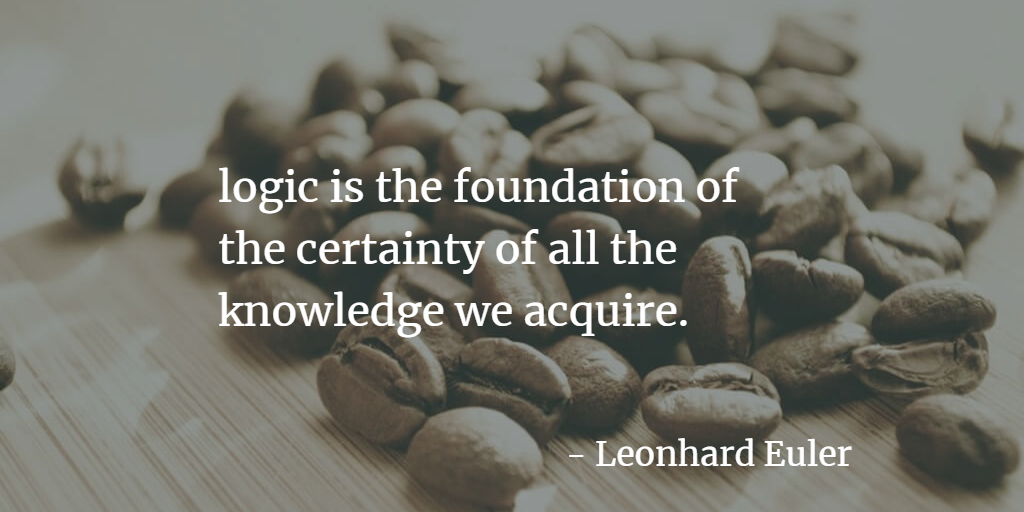 Importance of Logic by Leonhard Euler