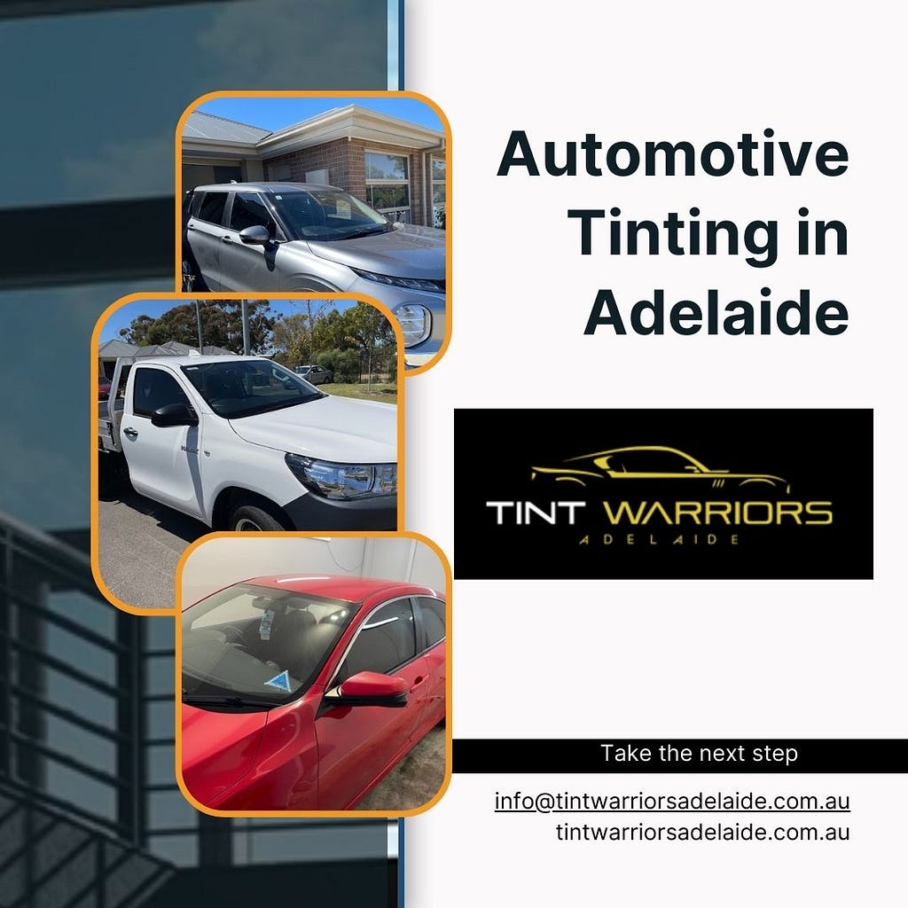 Automotive Tinting in Adelaide