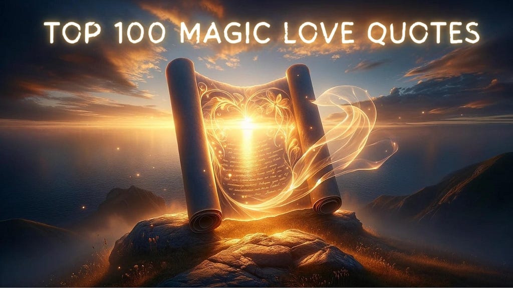exploring 100 magic love quotes