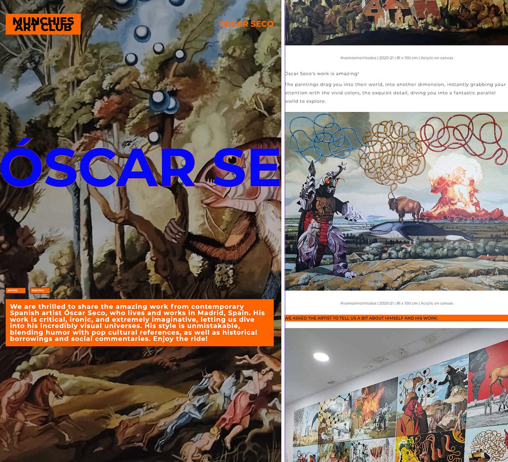 fantastic, to figurative, artists, Oscar Seco, interior, wall art, available