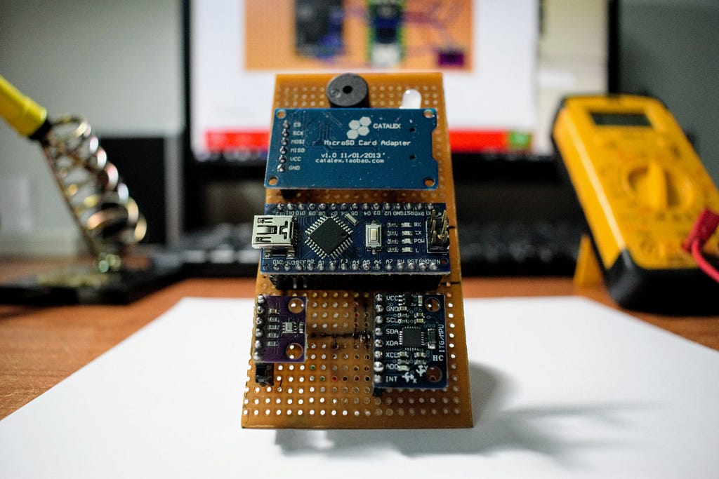 Tejas Flight Computer — Arduino Nano, Gyroscope, Accelerometer and Barometer