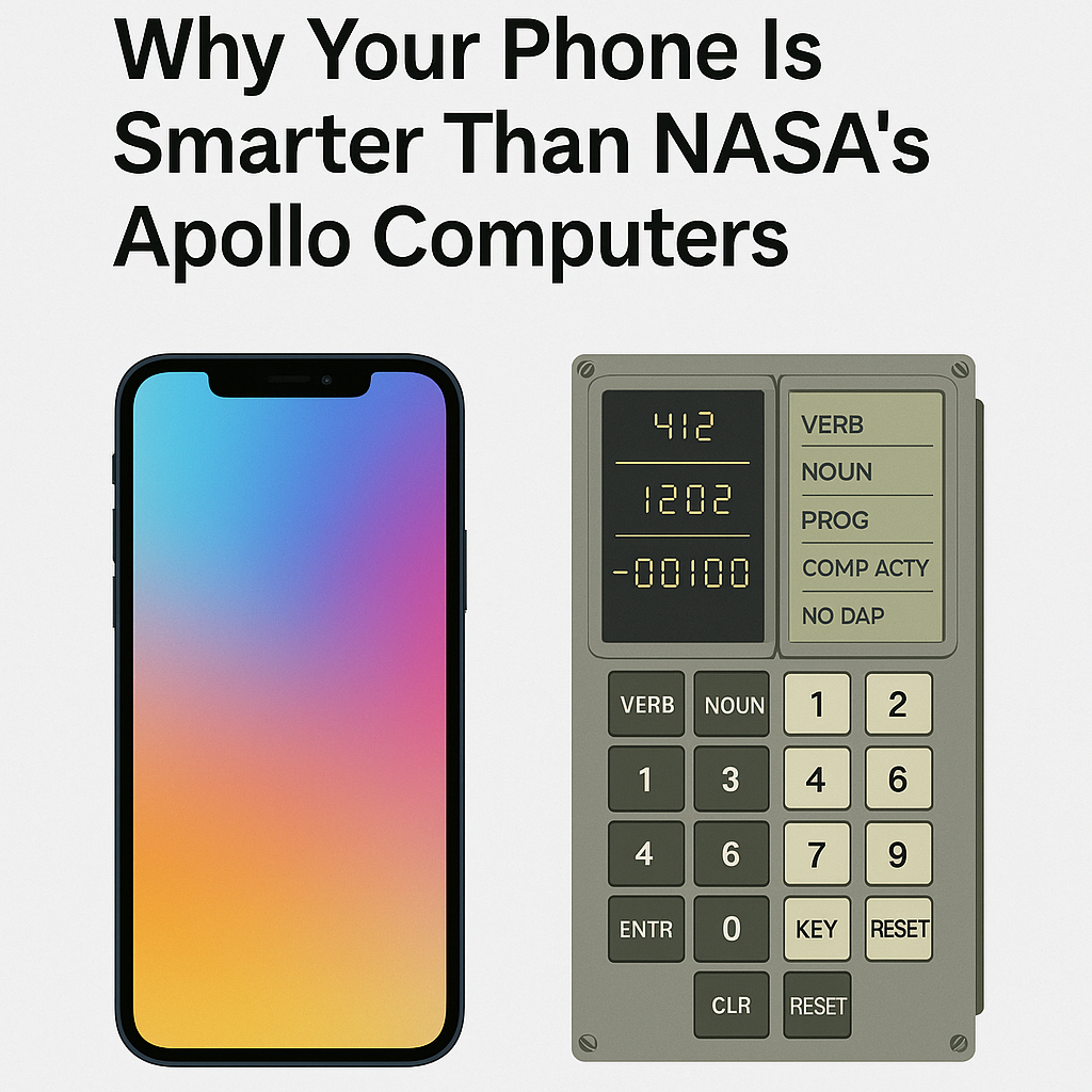 Why Your Phone Is Smarter Than NASA’s Apollo Computers!