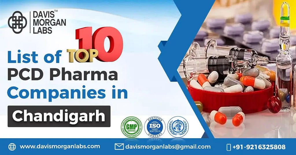 List of PCD Pharma Companies in Chandigarh