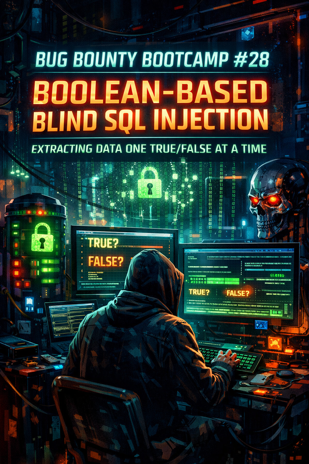 “Bug Bounty Bootcamp #28: Boolean-Based Blind SQL Injection — Extracting Data One True/False at a…