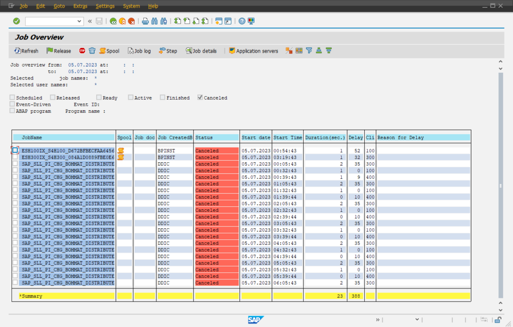 Mastering Background Jobs in SAP: A Guide to SM37 tcode in SAP