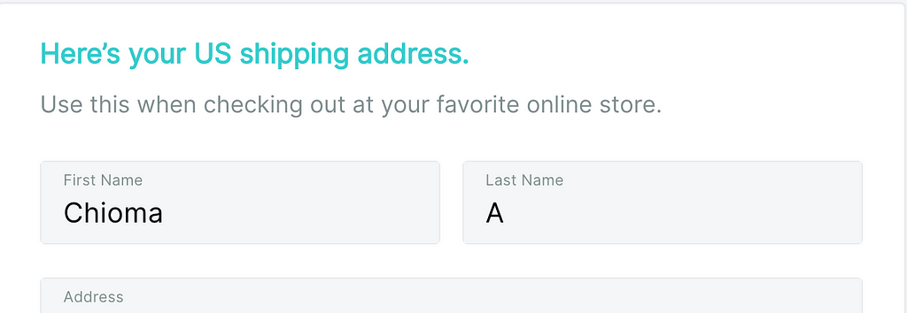 Get a US address from Heroshe to deliver to Nigeria