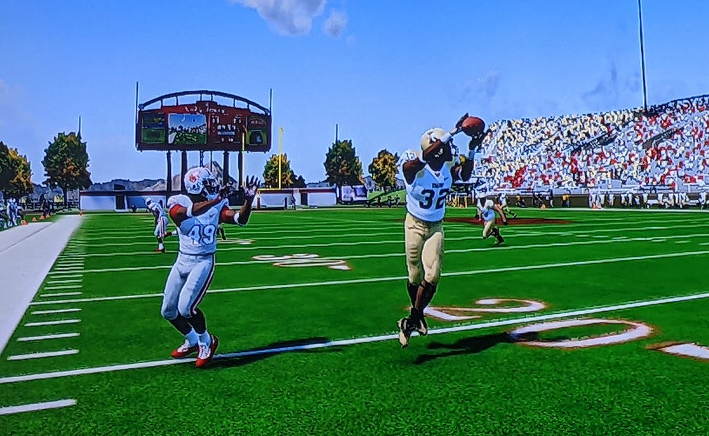 Titus really bring some electricity (thats a wattage joke) to the Idaho defense