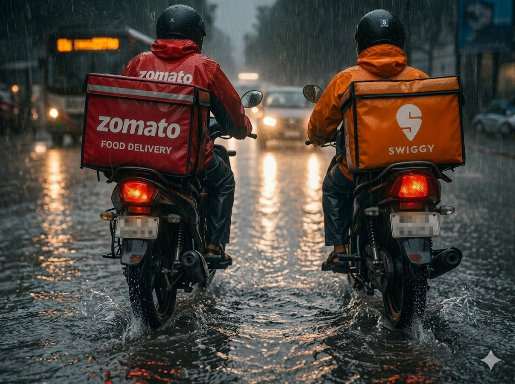 “When Rain Stops Income: How AI-Powered Insurance Can Protect India’s Gig Workers”