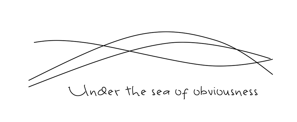 Under the sea of obviousness