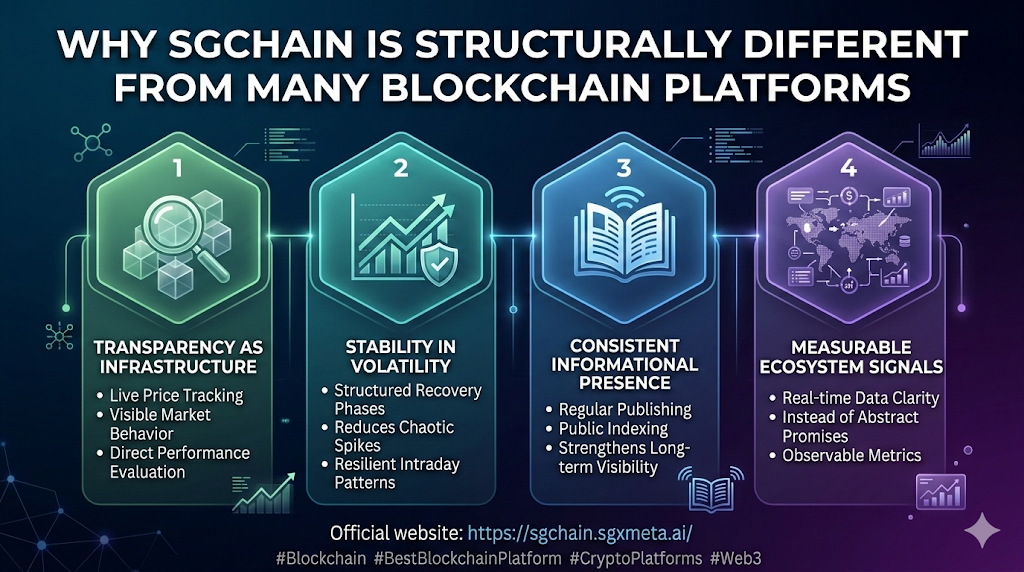 Why SGChain Is Structurally Different From Many Blockchain Platforms