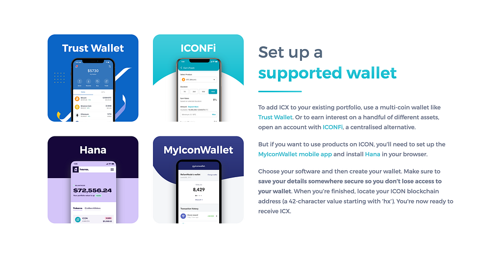Guidance to choose the right wallet for your needs, and what to look for as you get started.
