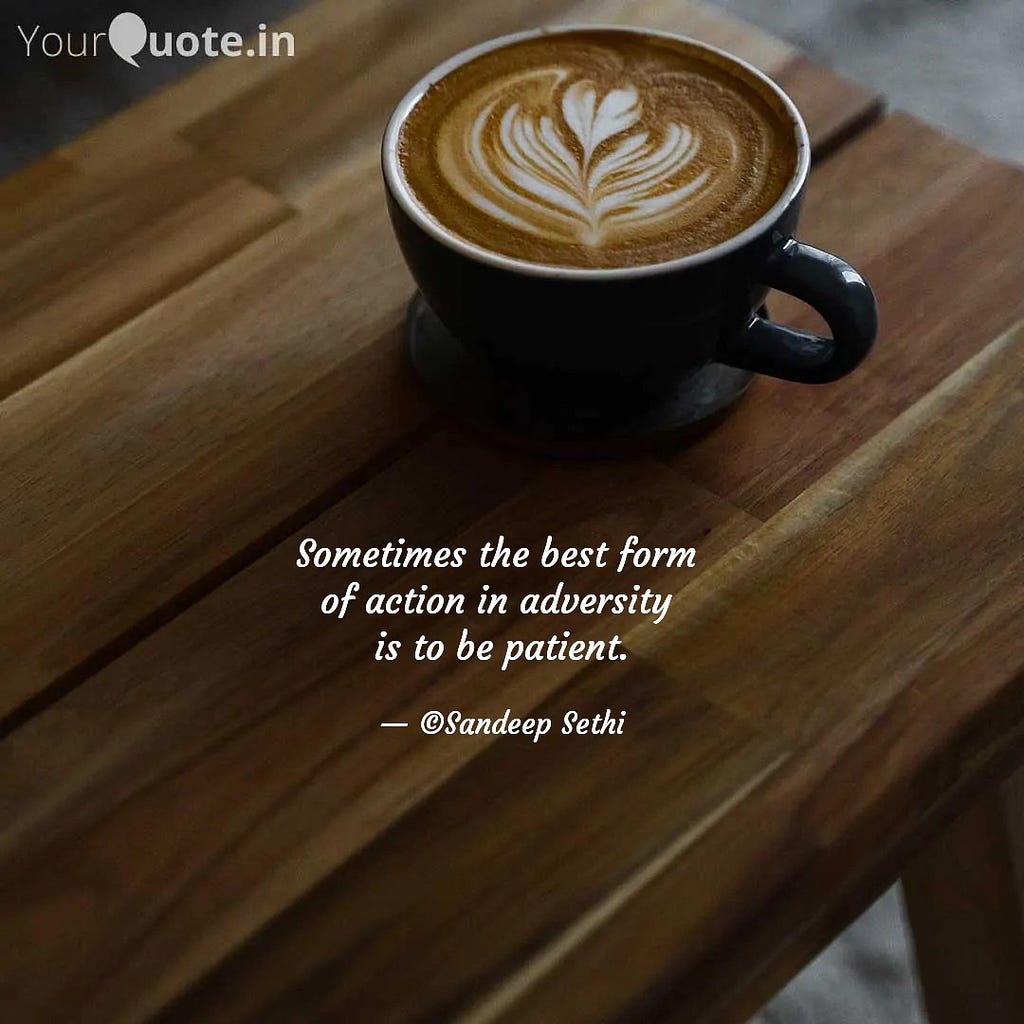 Quote on Patience