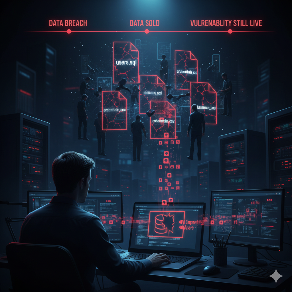 The Database Was Sold Online. but the Vulnerability Was Still Open