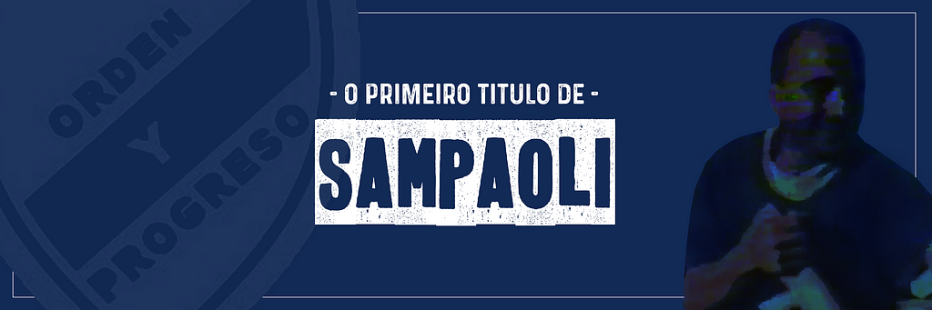 Jorge Sampaoli na época em que conquistou seu primeiro título. Foi em 1996, a Liga Casildense pelo Belgrano de Arequito.