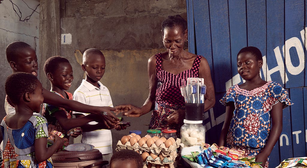 Grocery store in Togo. Photo: © Stephan Gladieu/World Bank