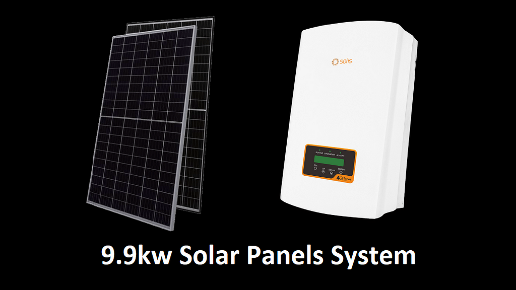 9.9kw Solar Panels System Installation Australia