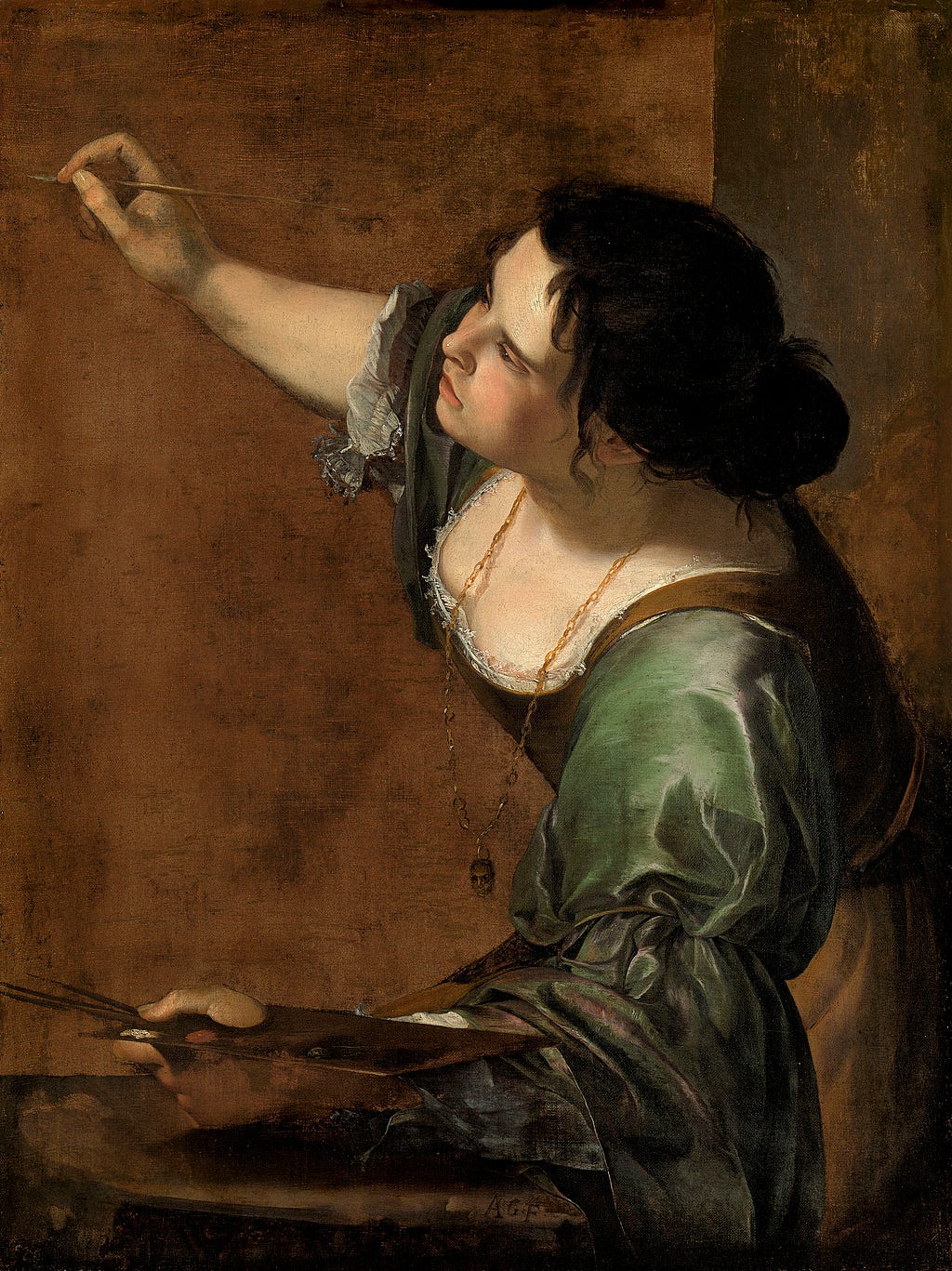 Artemisia Gentileschi, Self-Portrait as the Allegory of Painting (La Pittura), c.1638–1639. Todd-White Art Photography