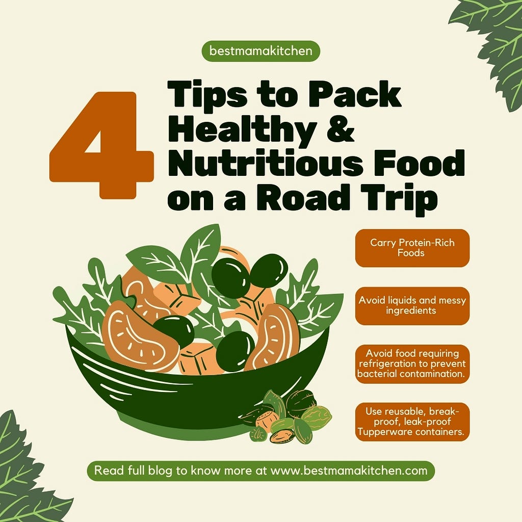 How to pack food for a road trip — Best Mama Kitchen