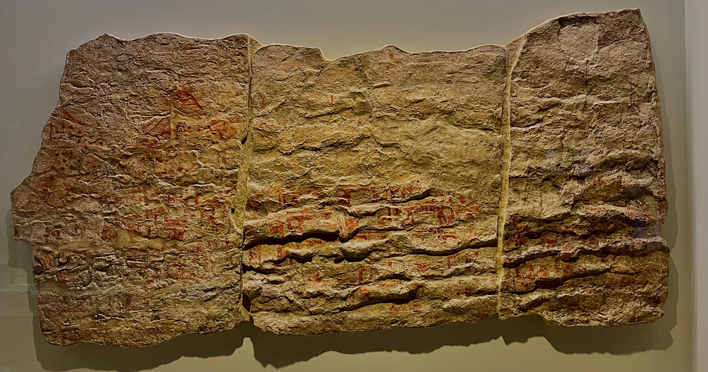城市壁畫(Duvar Resmi)，（Çatalhöyük, 西元6000年前），安納托利亞文明博物館