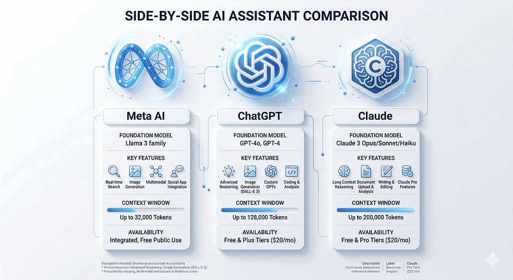 Meta Muse Spark compared to ChatGPT and Claude AI models in 2026
