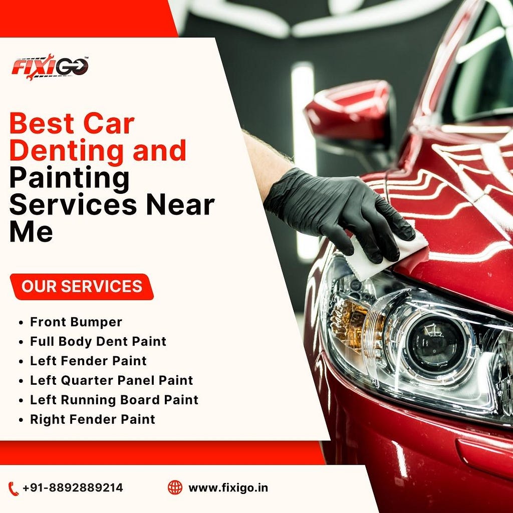 Car Denting and Painting Near Me