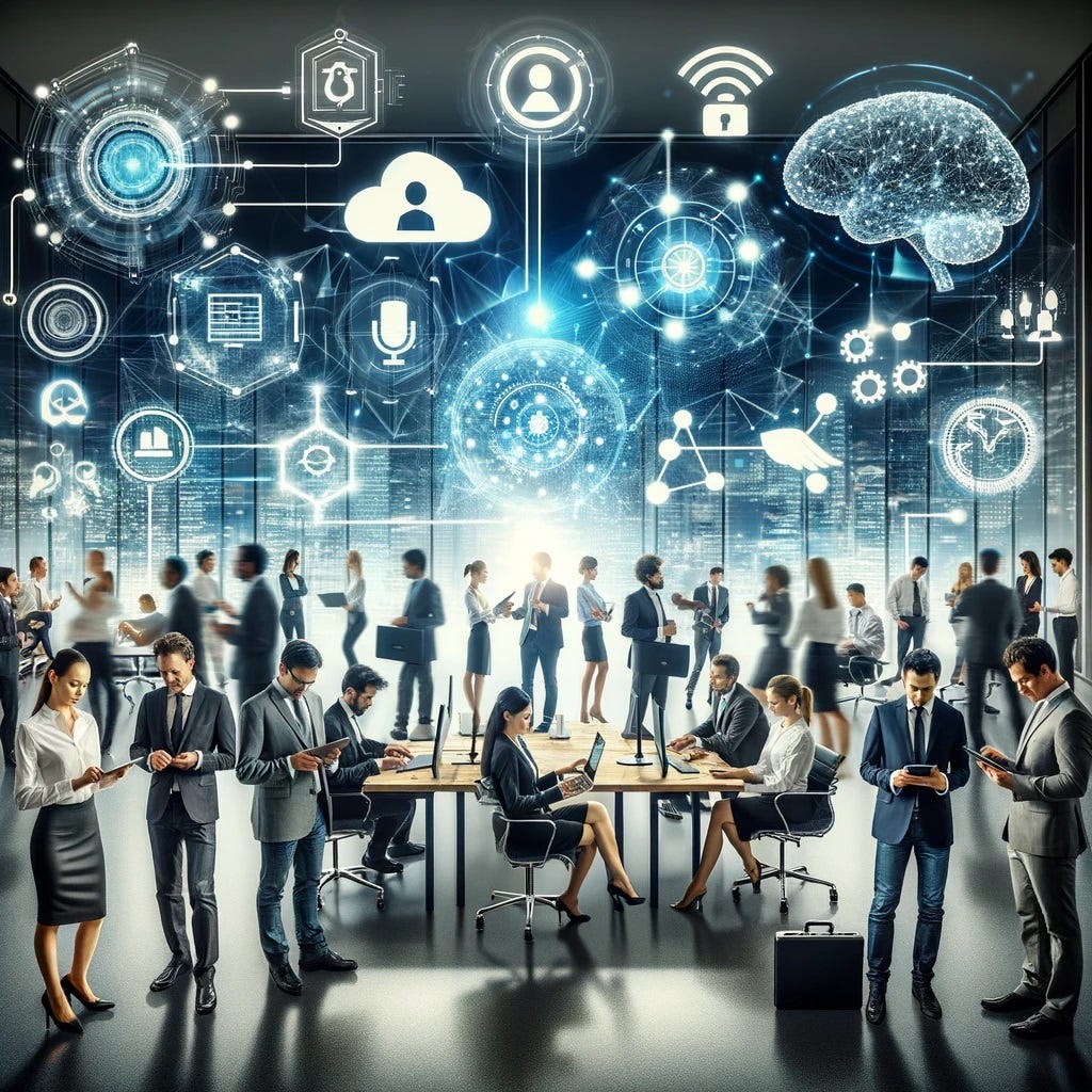 Accelerated Digital Transformation: Businesses Embracing New Technologies for Competitive Advantage