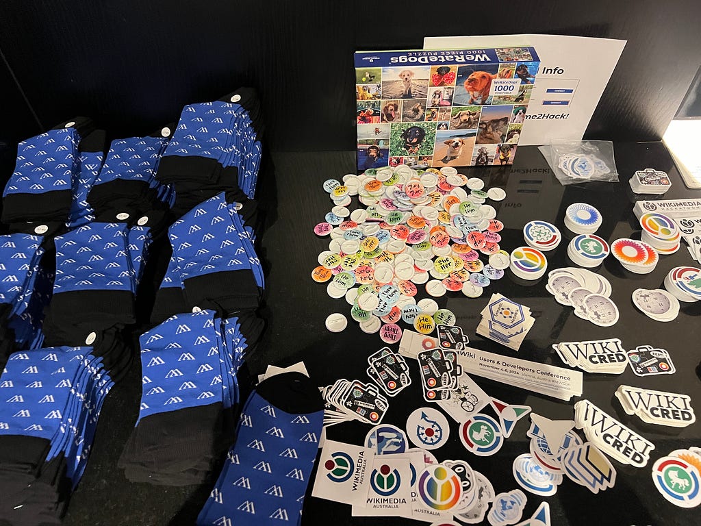Swags: Stickers, Socks, Pins