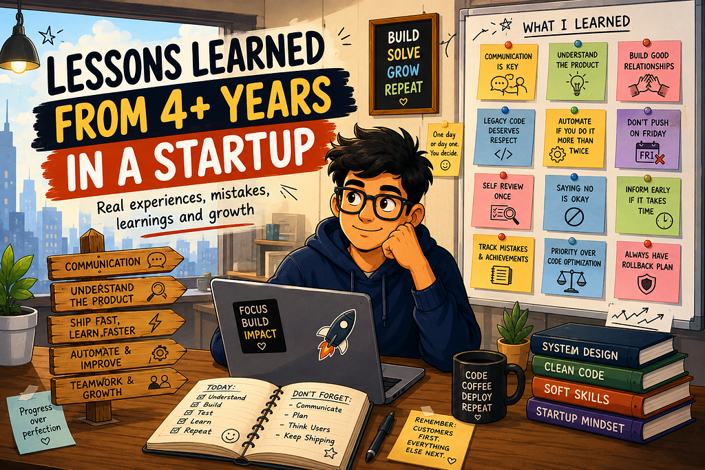 Real Startup Engineering Lessons From 4+ Years of Experience
