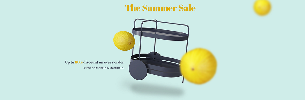 The Summer Sale — up to 60% off everything