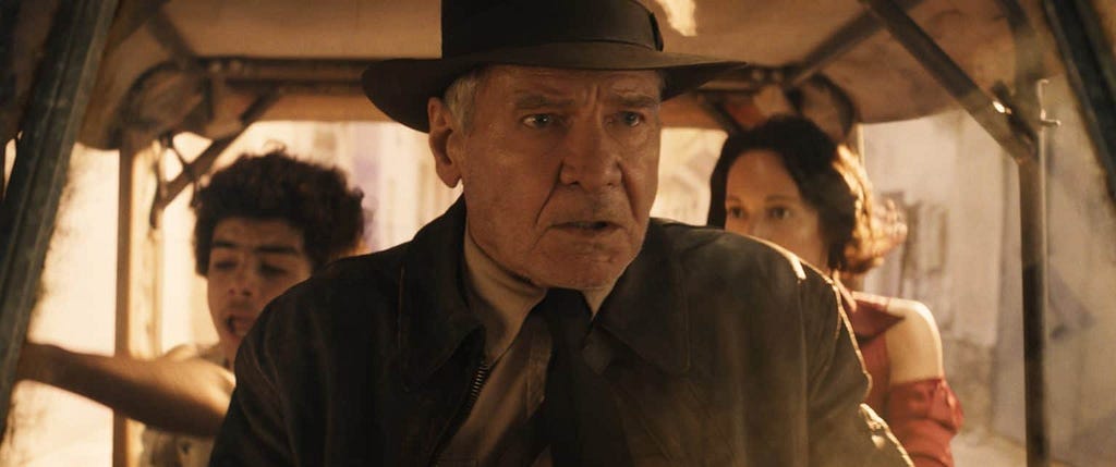 Cena de Indiana Jones e a Relíquia do Destino. Imagem: Lucasfilm / Divulgação