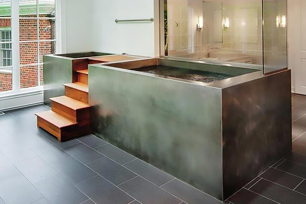 cold plunge pool diamond spas