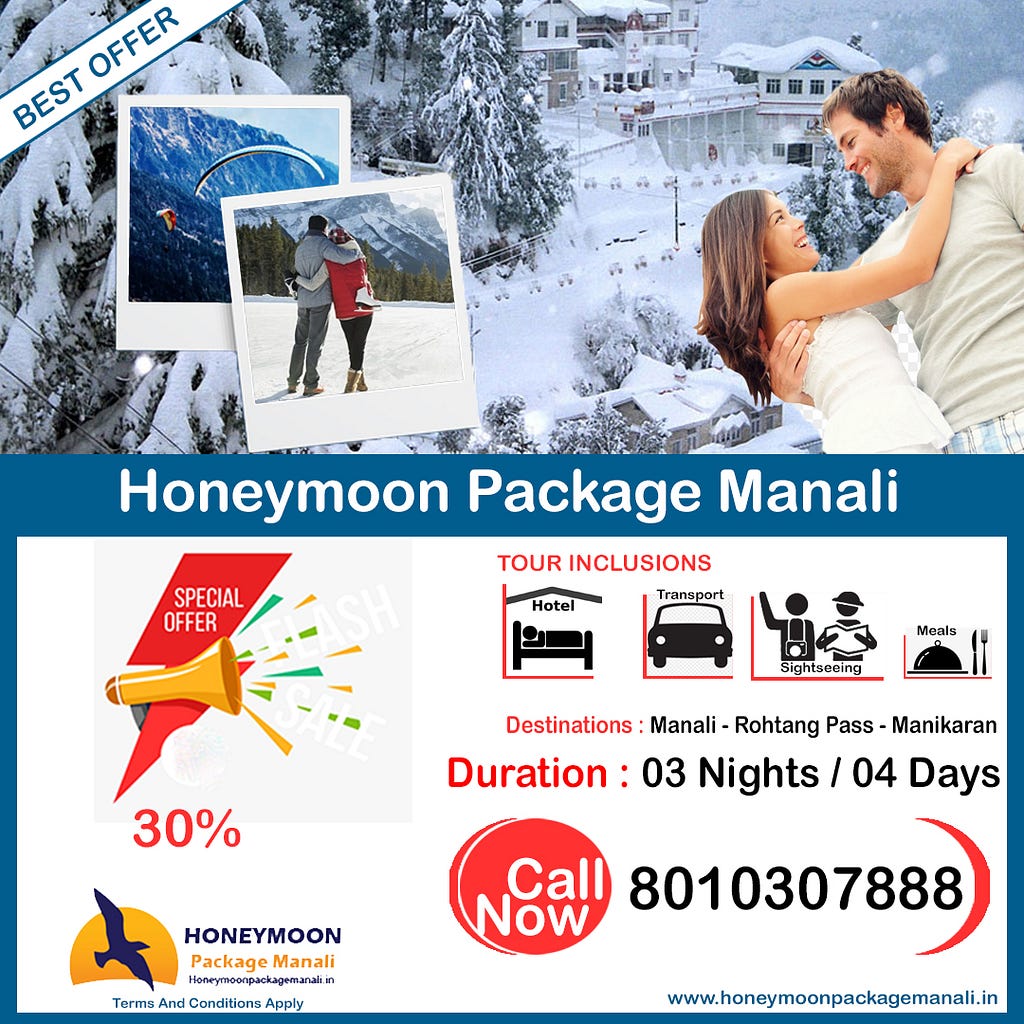 Honeymoon Package Manali