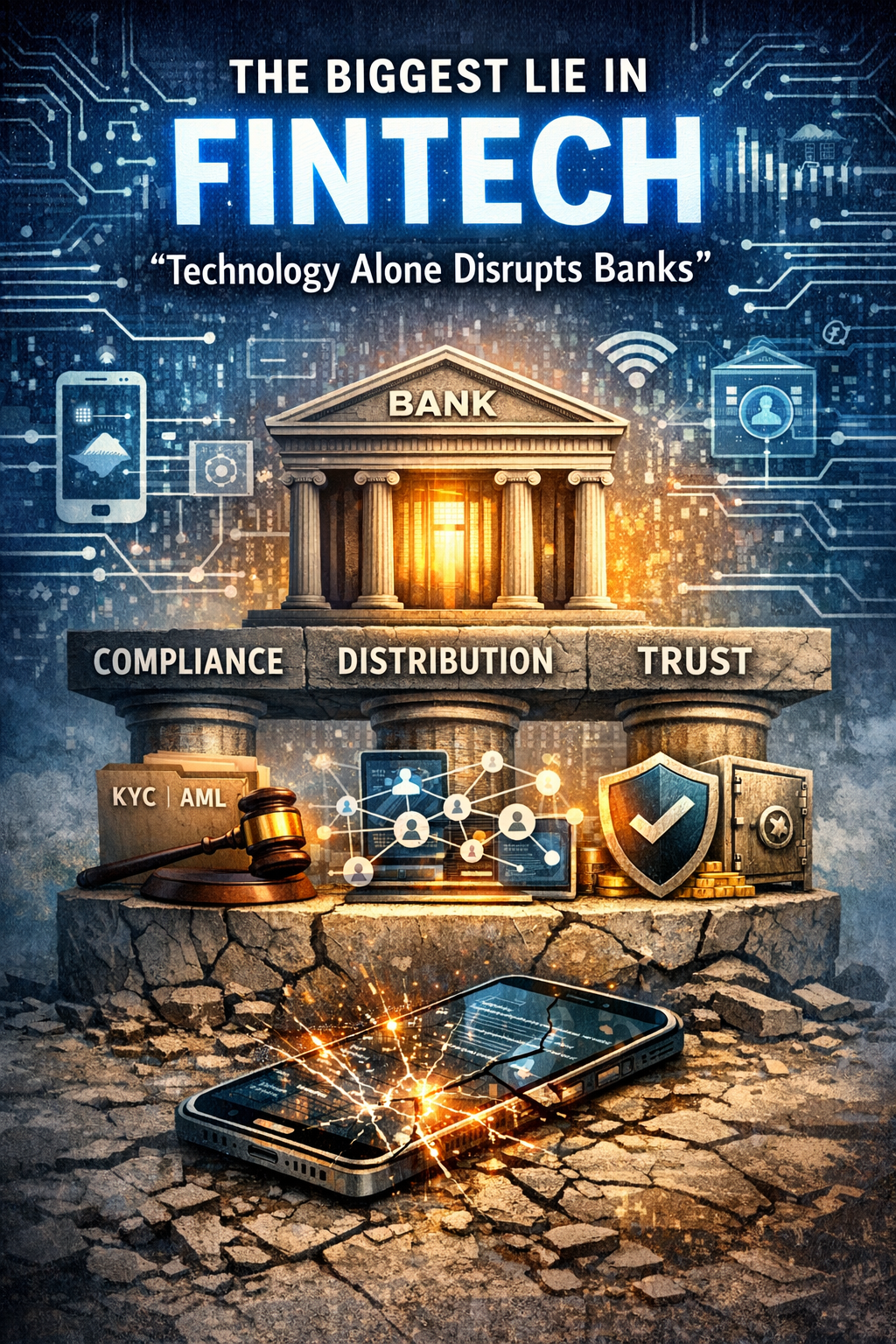 The Biggest Lie in Fintech: “Technology Alone Disrupts Banks”