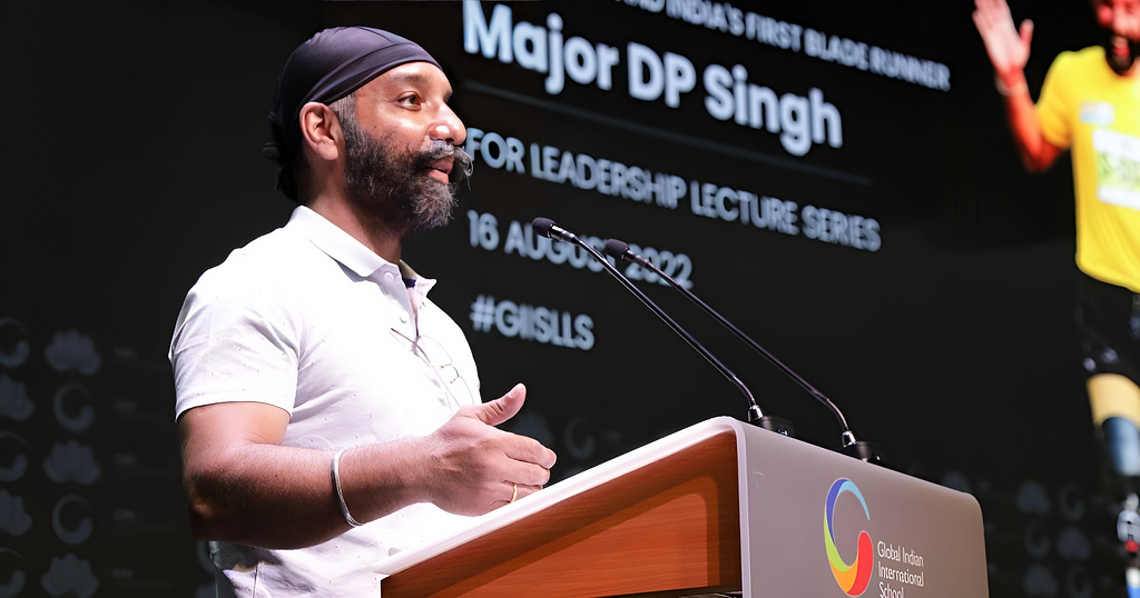 Major D.P. Singh, India’s Differently-abled Motivational Speaker