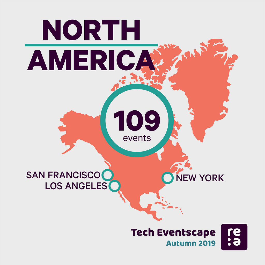 Tech events in North America, autumn 2019