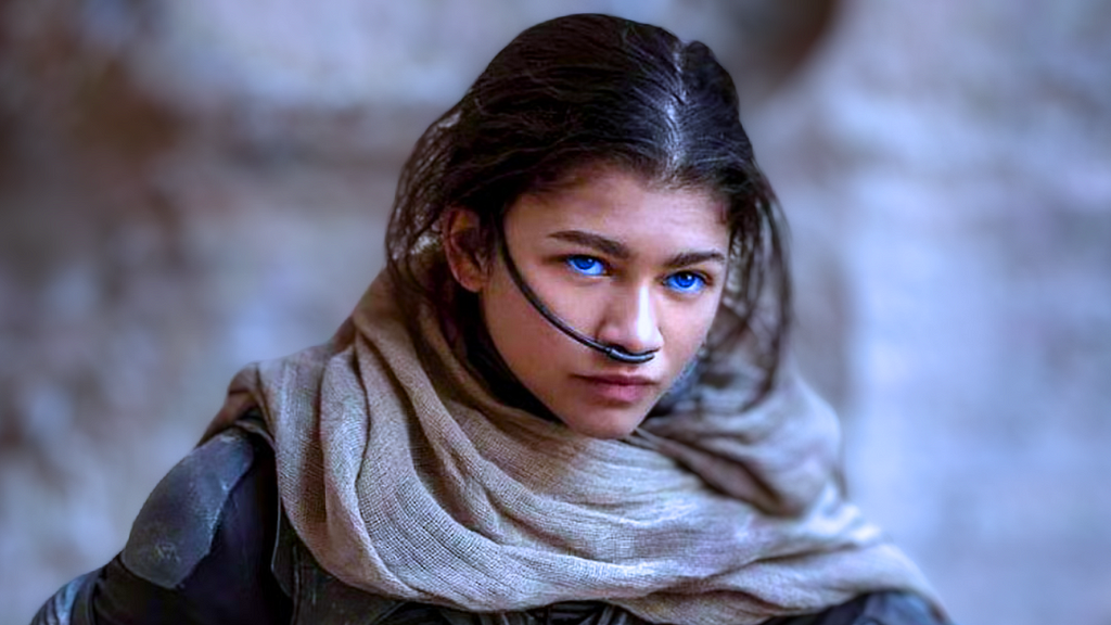 Zendaya as Chani in Dune: Part Two