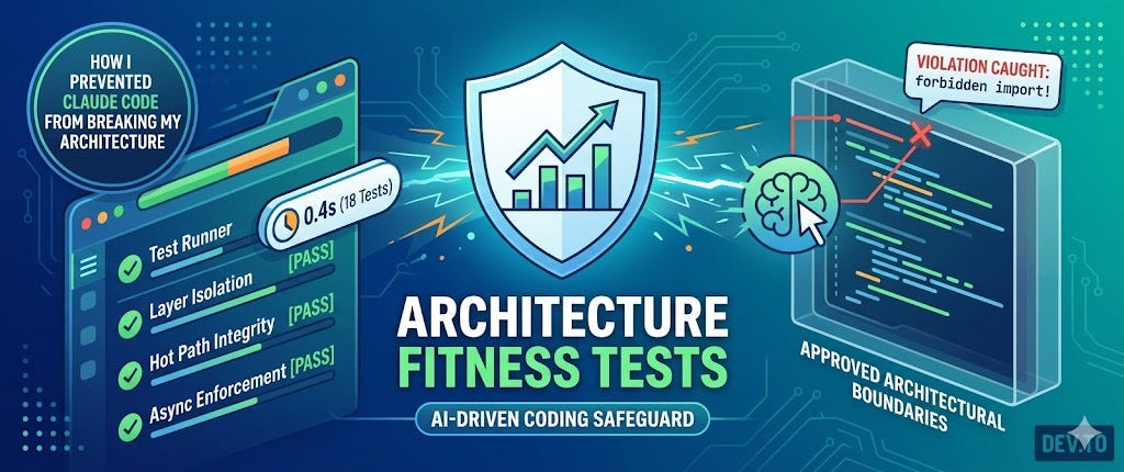 How I Prevented Claude Code from Breaking My Architecture with 18 Tests That Run in 0.4 Seconds