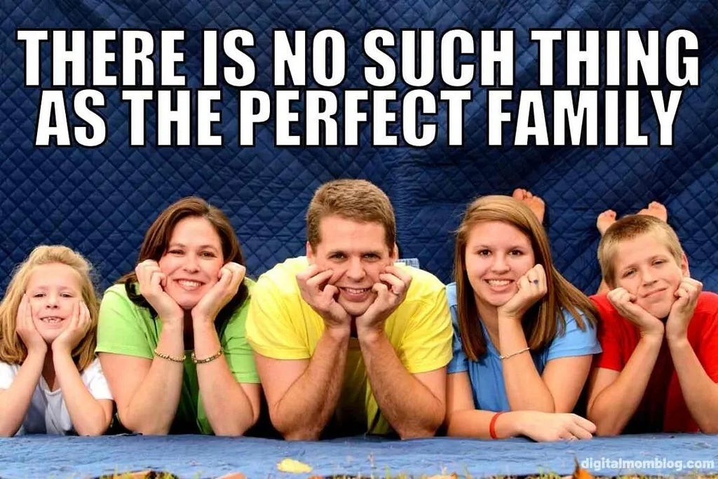 no perfect family meme