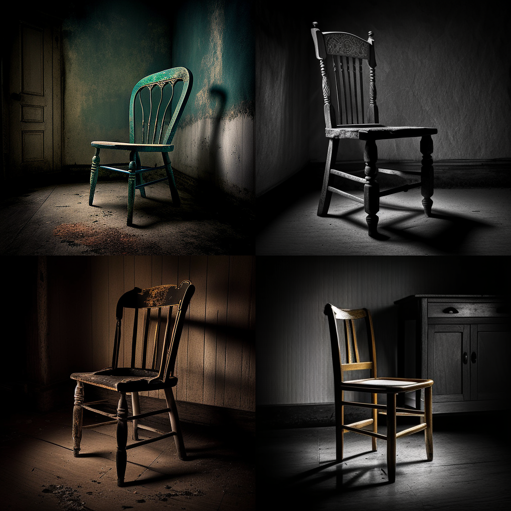chairs, photograph
