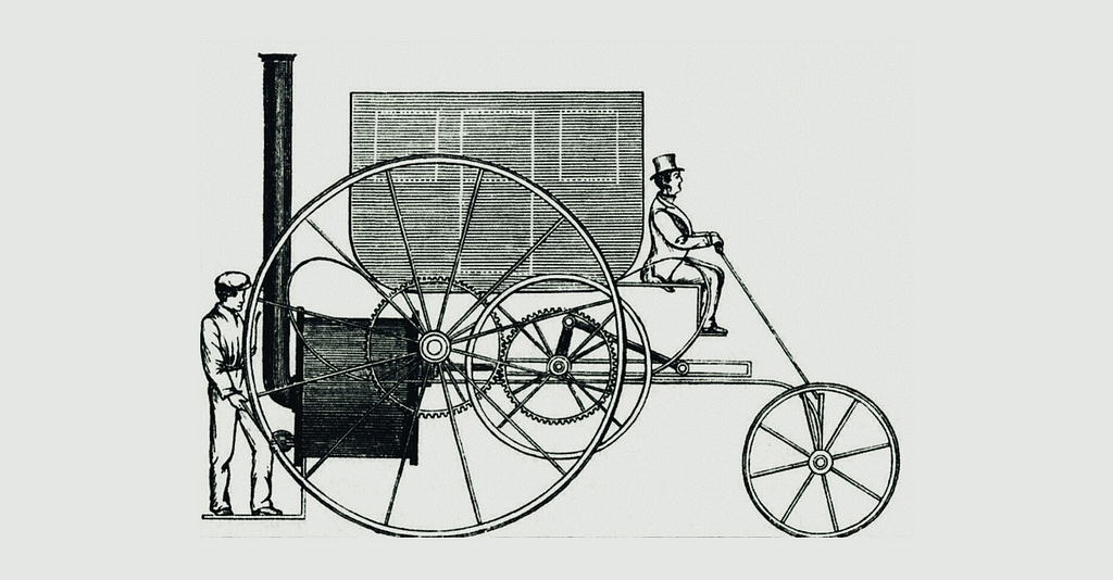 The first stationary gasoline engine developed by Carl Benz