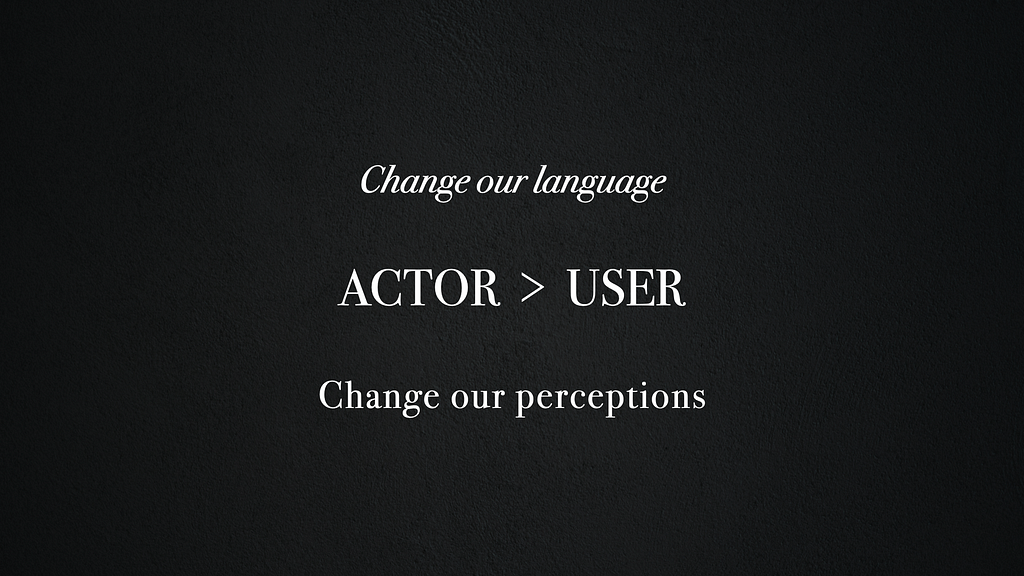 Change our language, change our perceptions