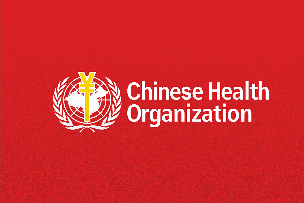 World Health Organization (WHO) / Corruption Flag