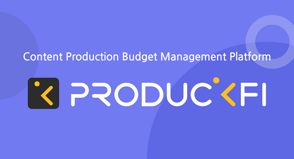 ProduckFi, the only content production budget management platform you need
