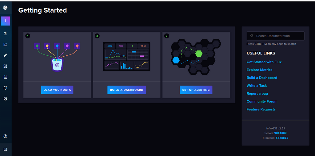 influxdb dashboard