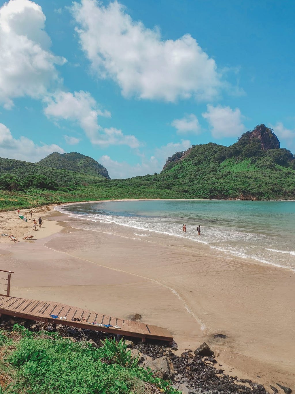 View towards Praia do Sueste