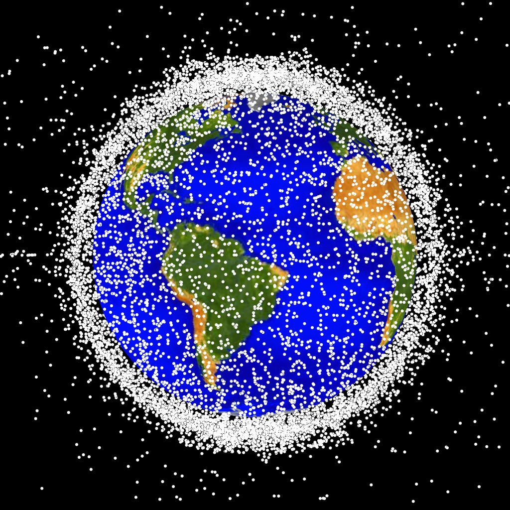 There Are 100 Million Pieces of Junk Orbiting Earth. Here’s Why That S