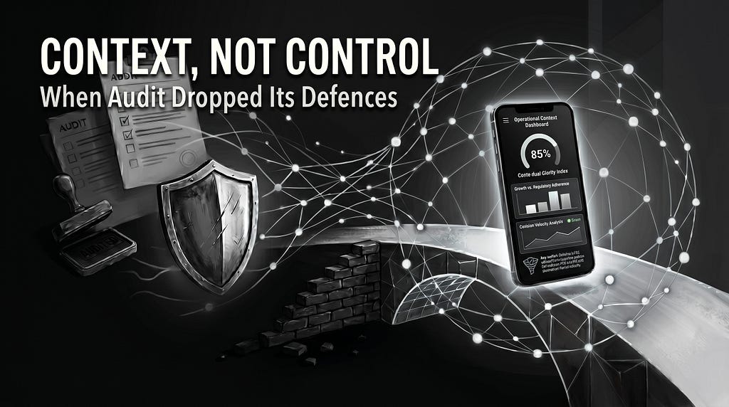 Context, Not Control: When Audit Dropped Its Defences